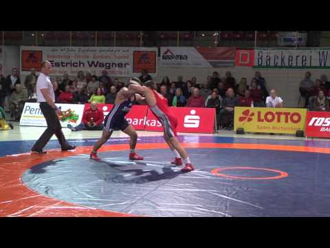 28.11.2015 Aalen-Nendingen, 86 Kg Gr.-röm., Alexandr Kazakevic- Florian Neumaier