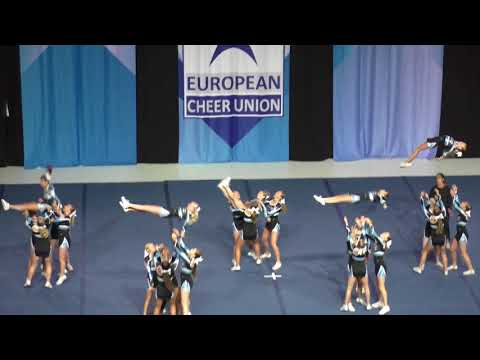 SWEDEN GOTHENBURG CHEER ONE BOBCATS Junior Cheer Allgirl Elite at ECU 2018