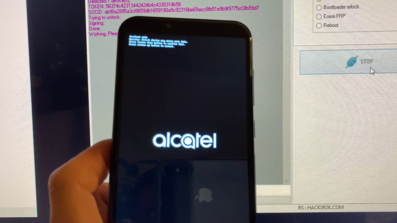 ALCATEL 1S 2019 / OT-5024D BOOTLOADER UNLOCK