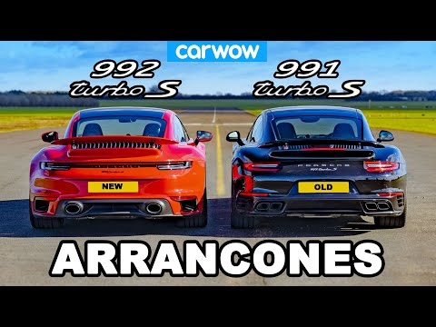 Porsche 911 Turbo S 992 vs 991 – ARRANCONES *Nuevo v Viejo*