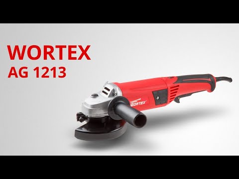 фото одноручная углошлифмашина wortex ag 1213. 1250 вт, ушм угловая шлифовальная болгарка вортекс 0