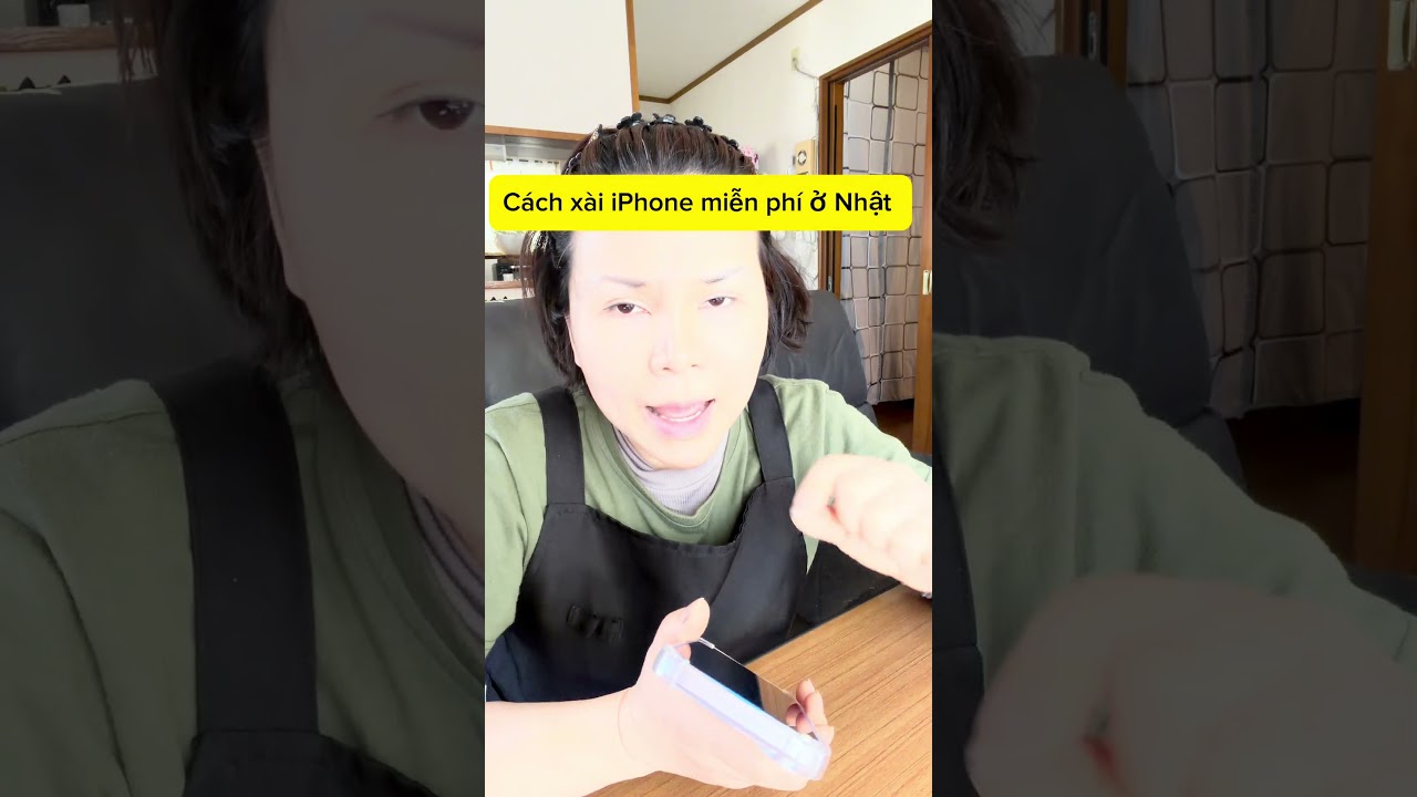 Cách xài IPhone 📱 miễn phí ở Nhật
