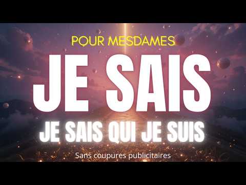 "JE SAIS" – Affirmations matinales au féminin | Commence ta journée avec confiance et sérénité