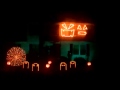 2013 Halloween Light Show Bangarang Skrillex Manchester NJ