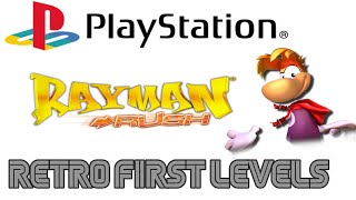 Rayman Rush - PlayStation 1/PSX/PSONE (Retro First Levels) 7 Days Of Easter