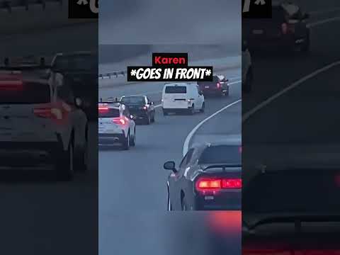 Crazy Driver Gets Karma #shorts