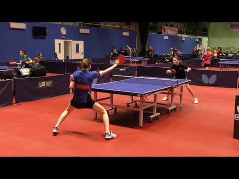 СЯСЬКО - ИВАХИНА ЧЕМПИОНАТ МОСКВЫ 2021 #tabletennis #настольныйтеннис