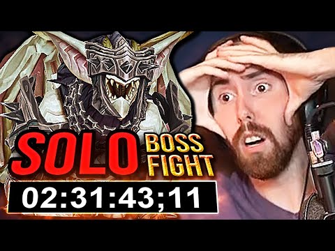 Asmongold Amazed By Rextroy 2 Hours SOLO Boss Fight | Shadowlands Castle Nathria