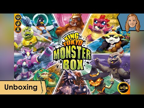 King of Tokyo: Monster Box  – Brettspiel – Unboxing