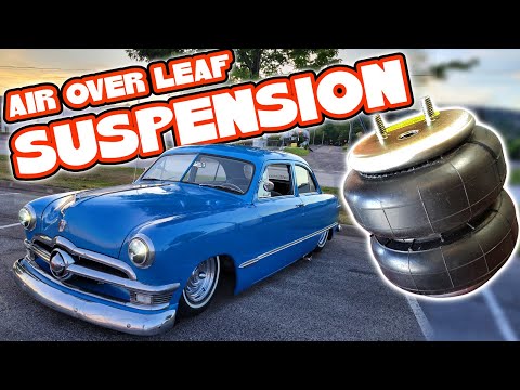 Air over leaf suspension//Deep dive and installation; Shoebox Ford Ep25