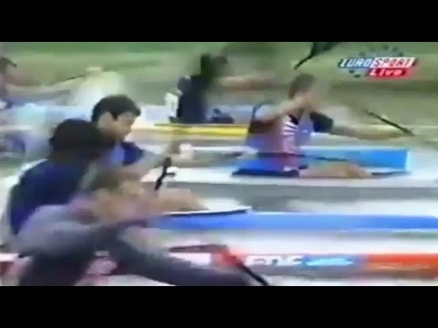 1998 ICF World Championship Canoeing Szeged Men's K-1 500 m Semifinal 3 (16:9)