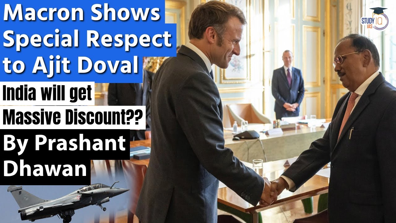 Macron Shows Special Respect to Ajit Doval | Nuclear Submarine Deal Almost Ready?
