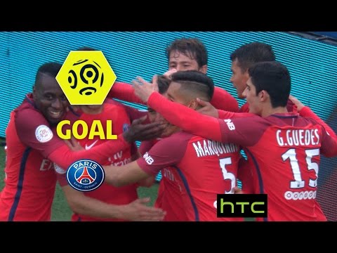 Goal MARQUINHOS (83') / Paris Saint-Germain - SC Bastia (5-0)/ 2016-17