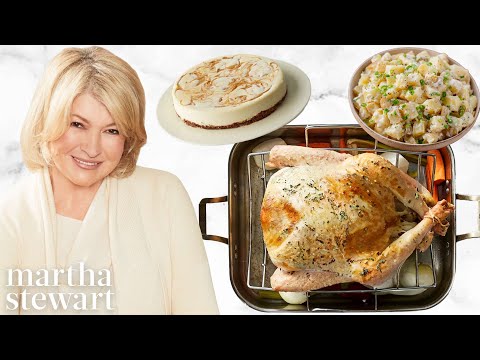 Martha Stewart's Thanksgiving Recipes | How to Cook Turkey, Potatoes, and Pie