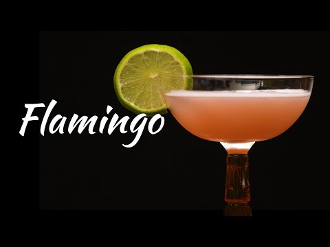 Create This Delicious Flamingo Cocktail and "Surprise Your Guests"!