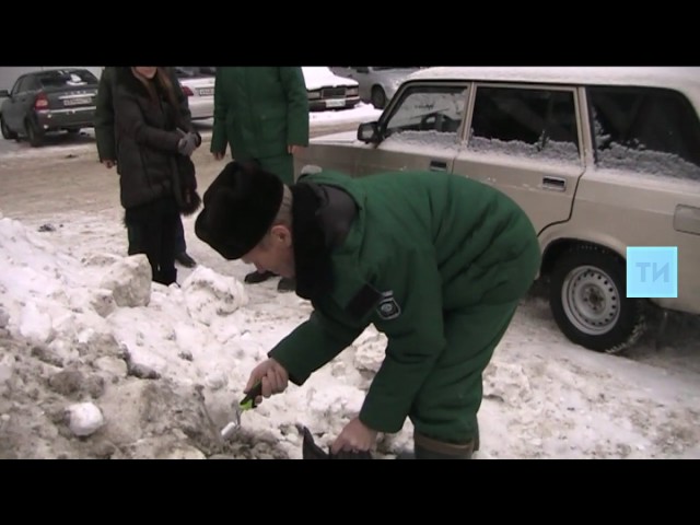 В Татарстане выявлено более 50 несанкционированных снежных свалок
