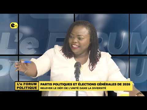 🛑Partis politiques et élections générales de 2026 : relever le défi de l'unité dans la diversité