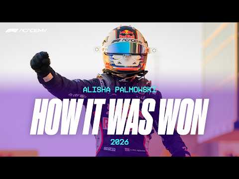 Alisha Palmowski's journey to the title | F1 ACADEMY