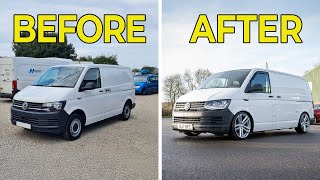 £5000 VW TRANSPORTER T6 BUILD CHALLENGE