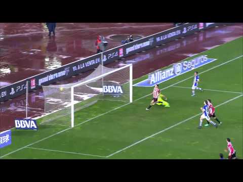 Gol de De Marcos | Real Sociedad 1-1 Athletic Club | 14/12/2014 | Narración de Mario Dios
