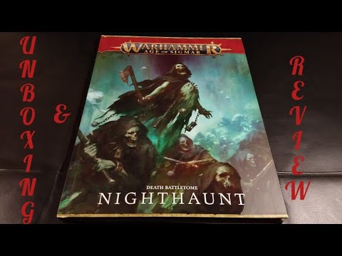 Nighthaunt Battletome 2022 [ENG] Unboxing whats inside
