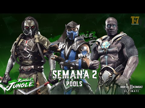 🏆Mortal Kombat 11: Rumble In The Jungle Sur 2021 - Semana #2 Pools