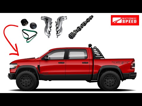 2021 RAM TRX Gets Pullied, Ported, and Cammed!  850HP!