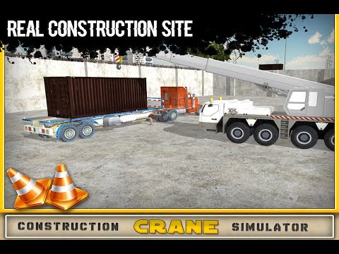 Construction Crane Simulator Video