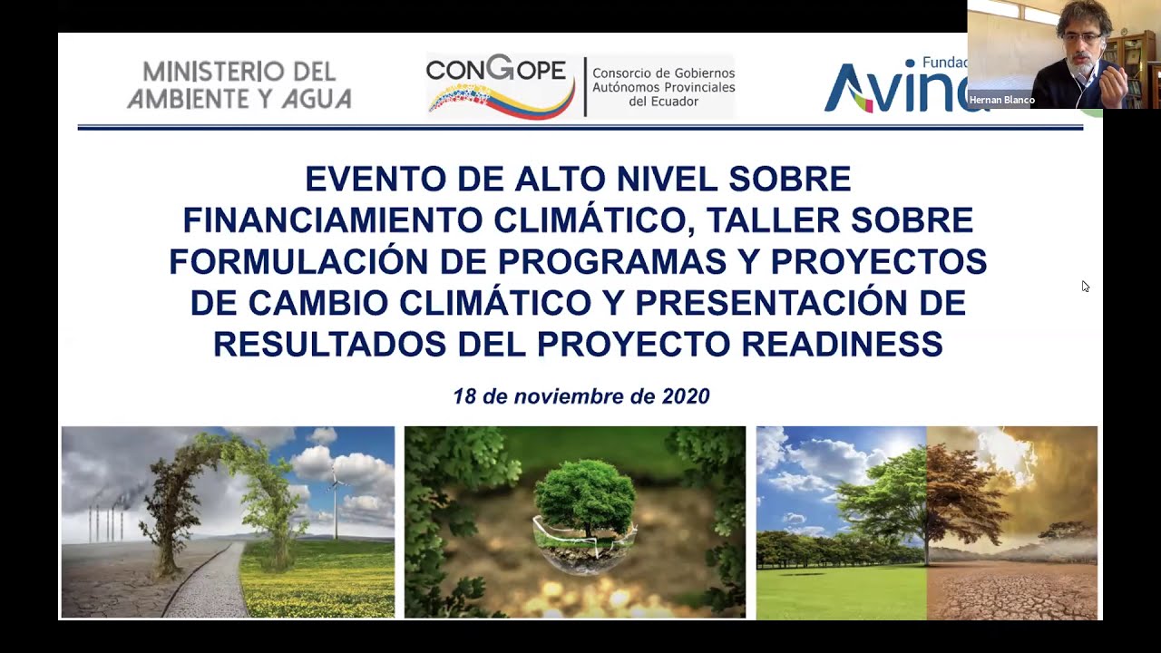 Evento de alto nivel sobre financiamiento climático
