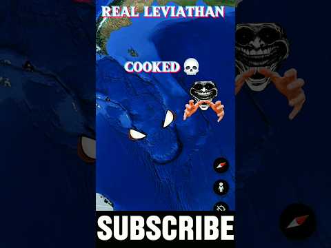 real leviathan in google earth #googlemaps #googleearth #shortsfeed #shorts#trending