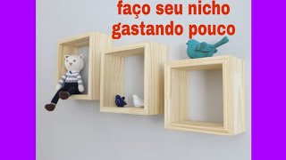 como fazer nichos gastando   pouco, faa voc mesmo.