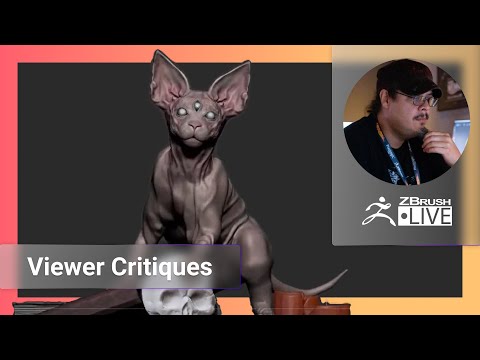 Enter the ZBHO Dojo - Spicer McLeroy: Viewer Critiques - ZBrush 2021.6