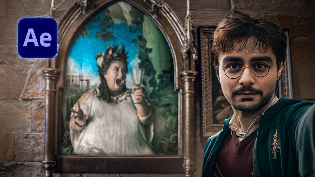Create Harry Potter Magical Paintings with After Effects & Pollo.AI