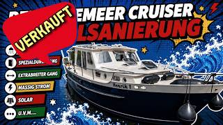 TOP Spezialumbau für ALLE, Stahlboot saniert Bergumermeer 1045 #boot #yacht #urlaub #boating