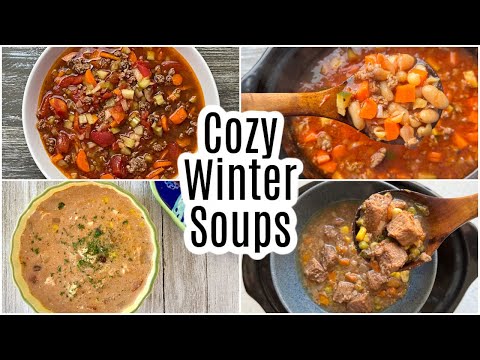 Slow Cooker Soups for Winter | Easy Freezer Meal Prep