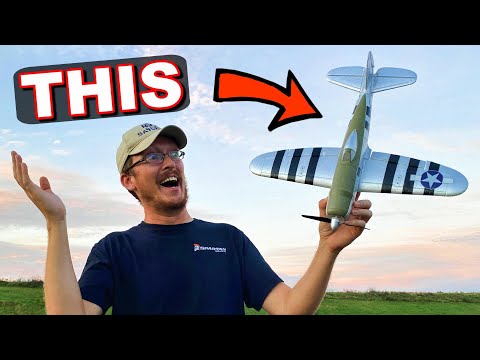 Your Next RC Airplane to Buy! - Eachine P-47 - TheRcSaylors