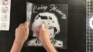 Installing your FaceMemory™ decal in 12 Steps