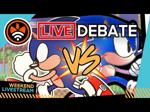 Sonic 1 is Better than Sonic 2? Live Debate: Sam Procrastinates VS TWIP! (Tails' Channel Live)