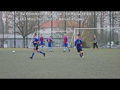 SV Pommern Pasewalk - SV Rollwitz 68 (Alle Tore)