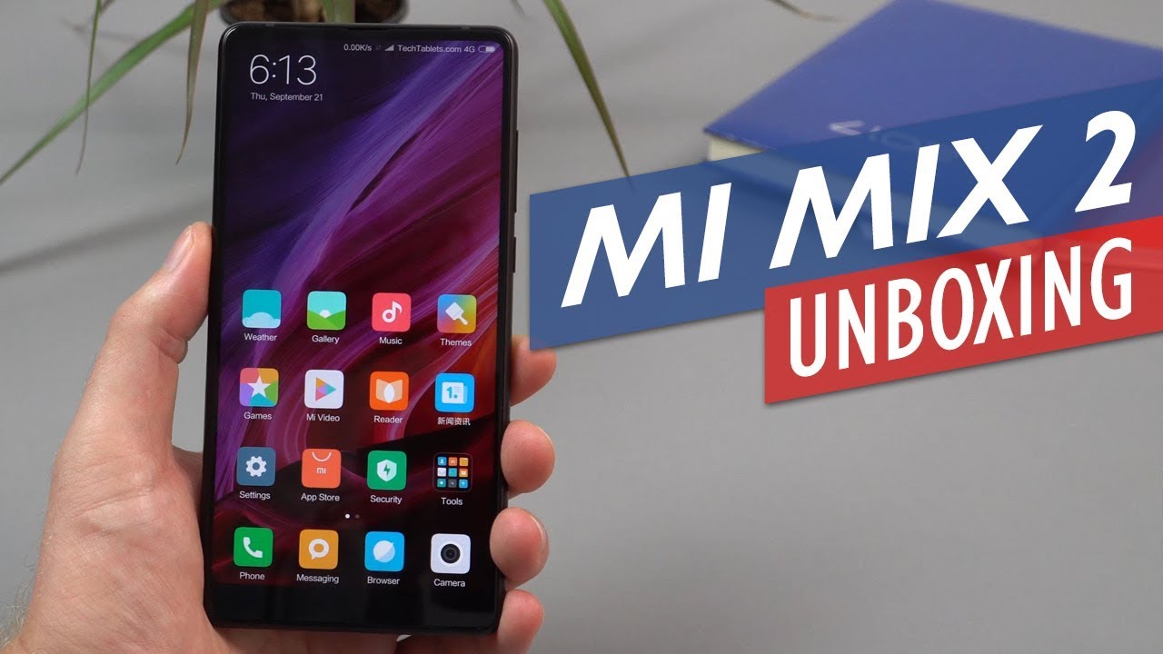 Xiaomi Mi Mix 2 Unboxing & Hands-On Review. Mi Mix 2S unboxing soon