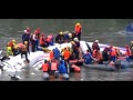 Taiwan plane careens into river after take off.