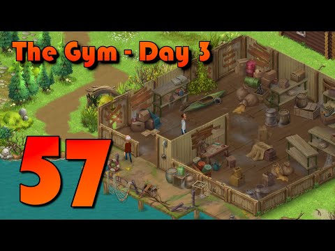 The Gym Day 3 - Playrix Homescapes - Lake House Part 57 - Android Gameplay