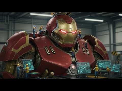 Inside the Hulkbuster: Tiny Workers Take On a Giant Marvel Repair!