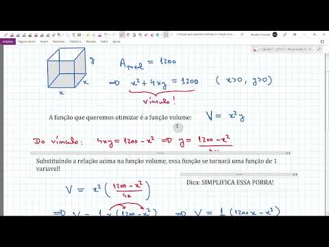 Cálculo 1 - Live de revisão pré-prova