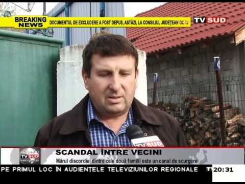 scandal intre vecini