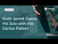 Keith Jarrett Opens His Solo with this Genius Pattern (LOTW #176)