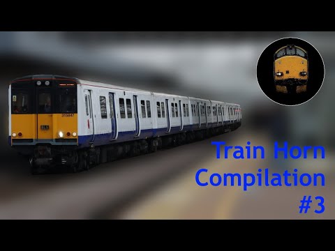 UK Train Horn / Tone Compilation #3 - 400 Subscribers Special