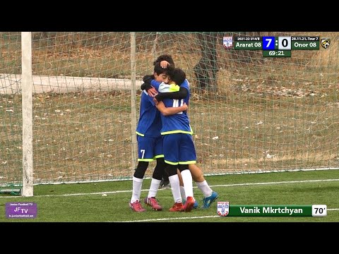 Ararat 08 (7-0) Onor Academy 08 (28.11.21) 2021-22 U14/B, Tour 7