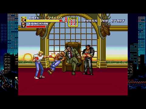 SoR2 Elevator + Shiva and Mr X fight