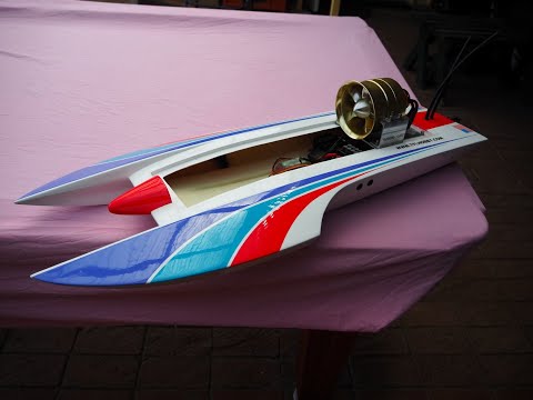 90mm EDF hydro build part 2 Mount motor/program esc/fire up